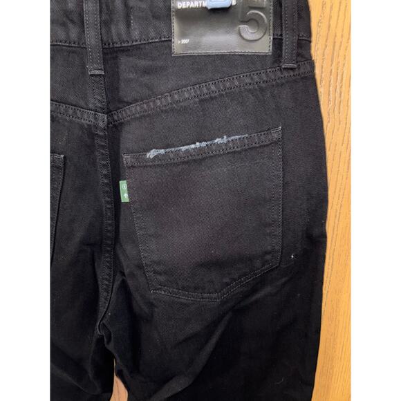 Department Five women’s black denim carma button fly straight leg pants NWT 28 - Picture 10 of 12